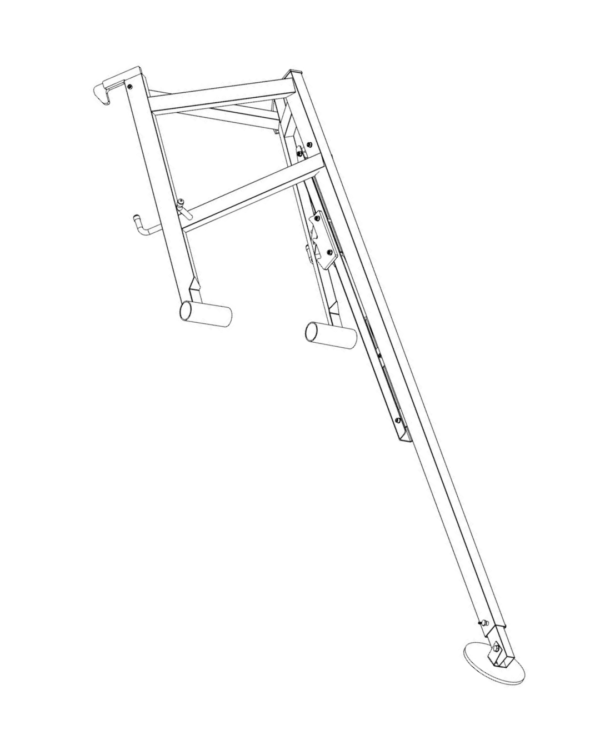 Safe Roof Edge System - Pfosten